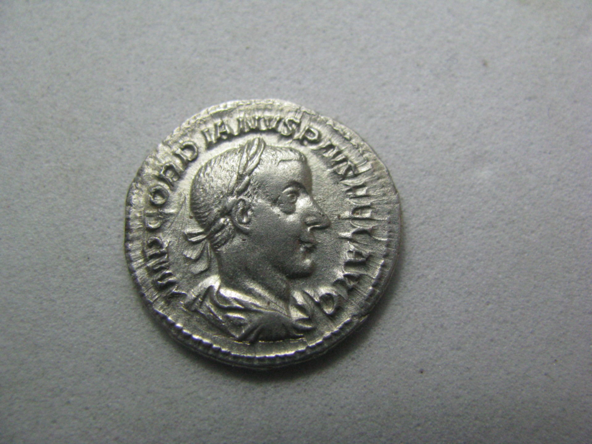 “王之爱好”~古罗马帝国钱币 戈尔迪安三世 桂冠 （AD 238-244）