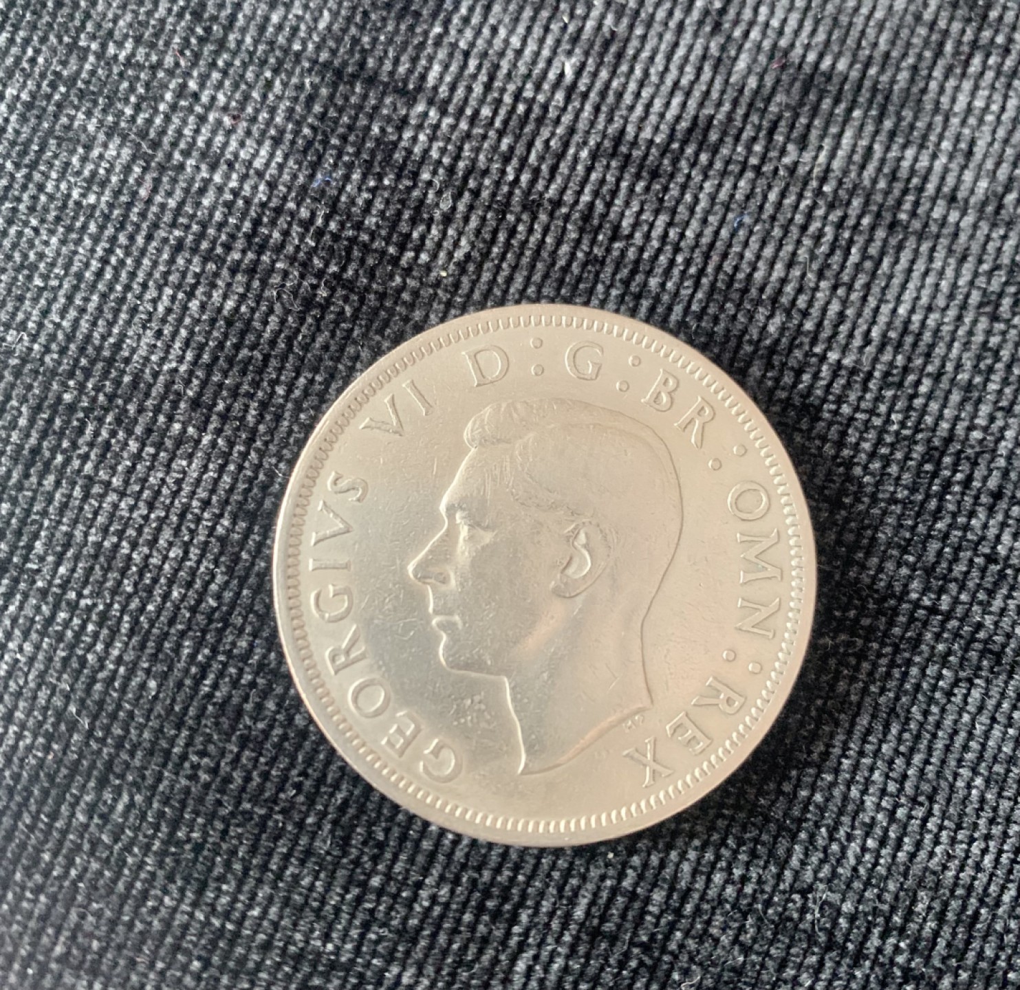 ⚜️圣域骑士收藏团之硬币散币专场 【总第8场】 欧洲 1948年英国半克朗 乔六