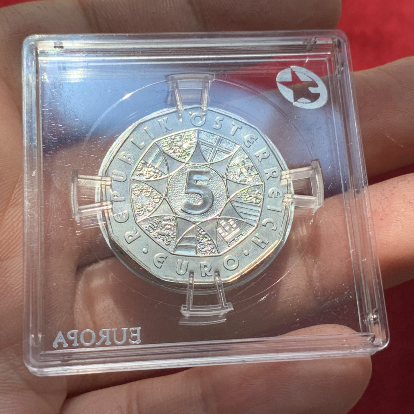 《竞宝斋》第89场-本周日，周一，周四，3场连拍（全场不限金额包邮） 奥地利 2008年 赫伯特 5欧元 银币 10克 800银