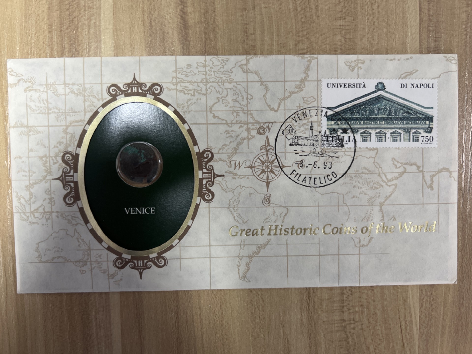 泡泡堂第六十七期  世界硬币纸币专场（无押金，无佣金，捡漏，全场20包邮，偏远地区除外） 威尼斯16世纪老币