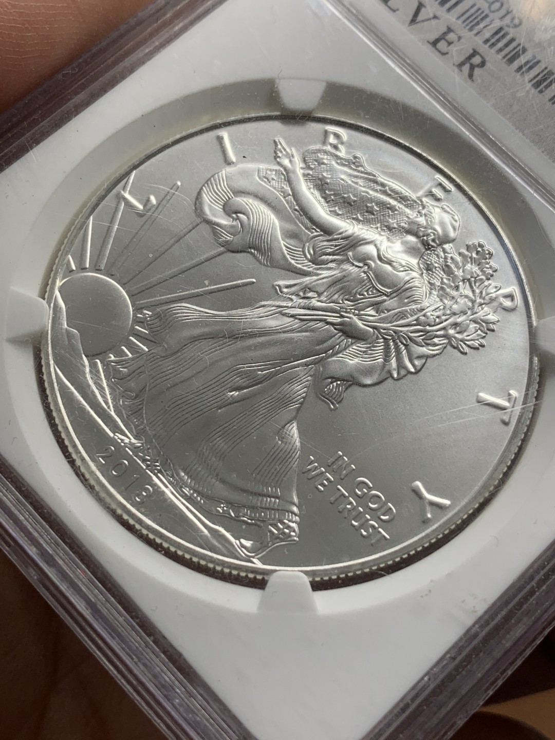 《竞宝斋》第89场-本周日，周一，周四，3场连拍（全场不限金额包邮） NGC-MS69  美国 2018年 自由女神 1美元银币 