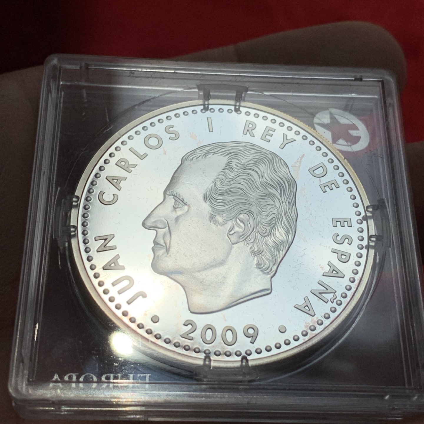 《竞宝斋》第89场-本周日，周一，周四，3场连拍（全场不限金额包邮） 西班牙 2009年 欧洲历史人物费利佩二世 10欧元 大银币 27克 925银