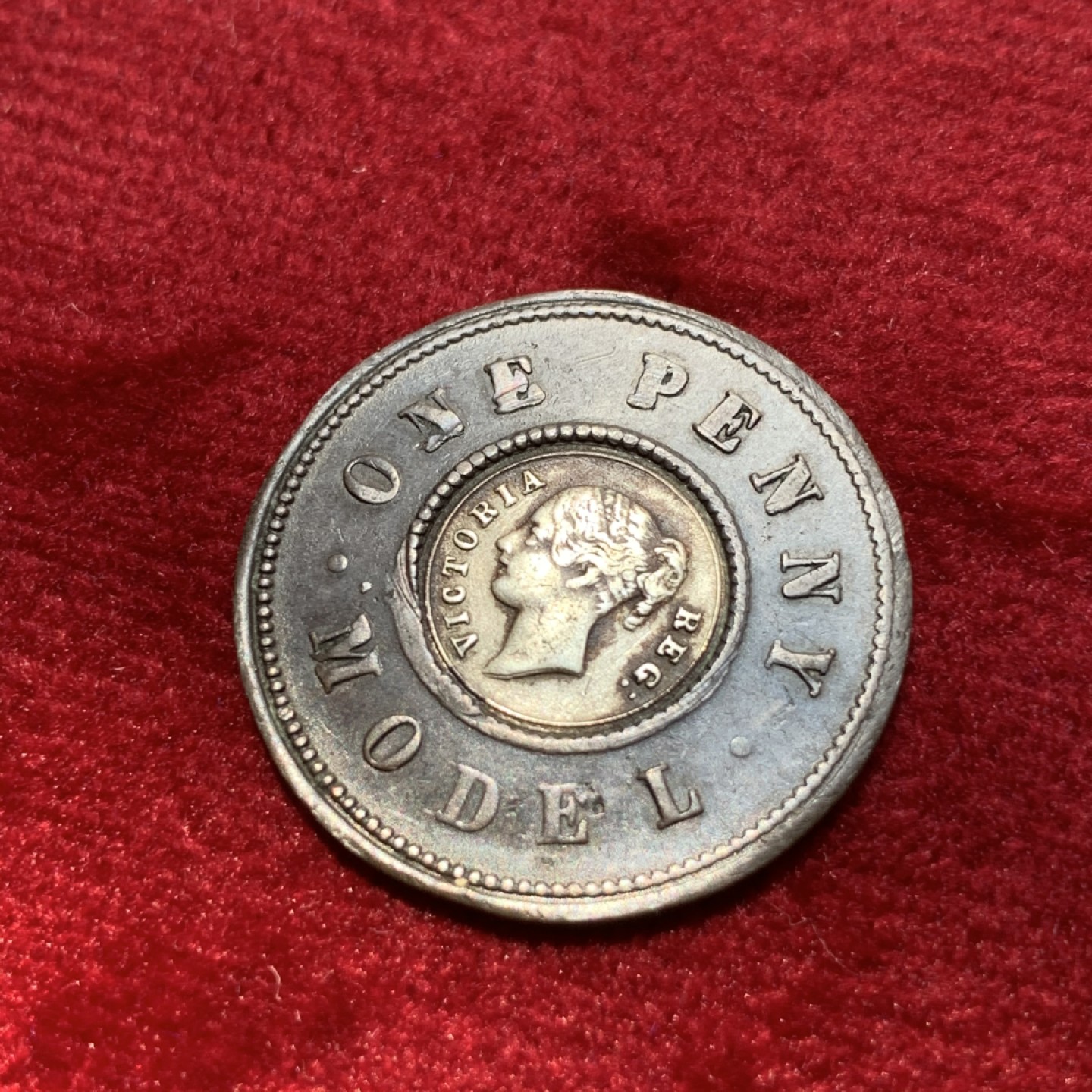 《竞宝斋》第89场-本周日，周一，周四，3场连拍（全场不限金额包邮） 英国双色1便士铜币