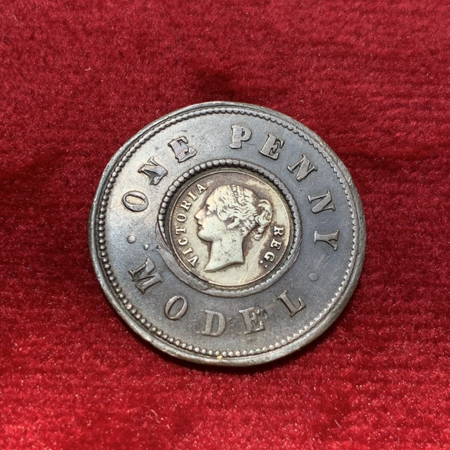 《竞宝斋》第89场-本周日，周一，周四，3场连拍（全场不限金额包邮） 英国双色1便士铜币