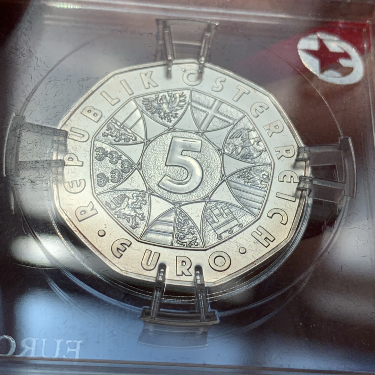 《竞宝斋》第89场-本周日，周一，周四，3场连拍（全场不限金额包邮） 奥地利 2008年 赫伯特 5欧元 银币 10克 800银