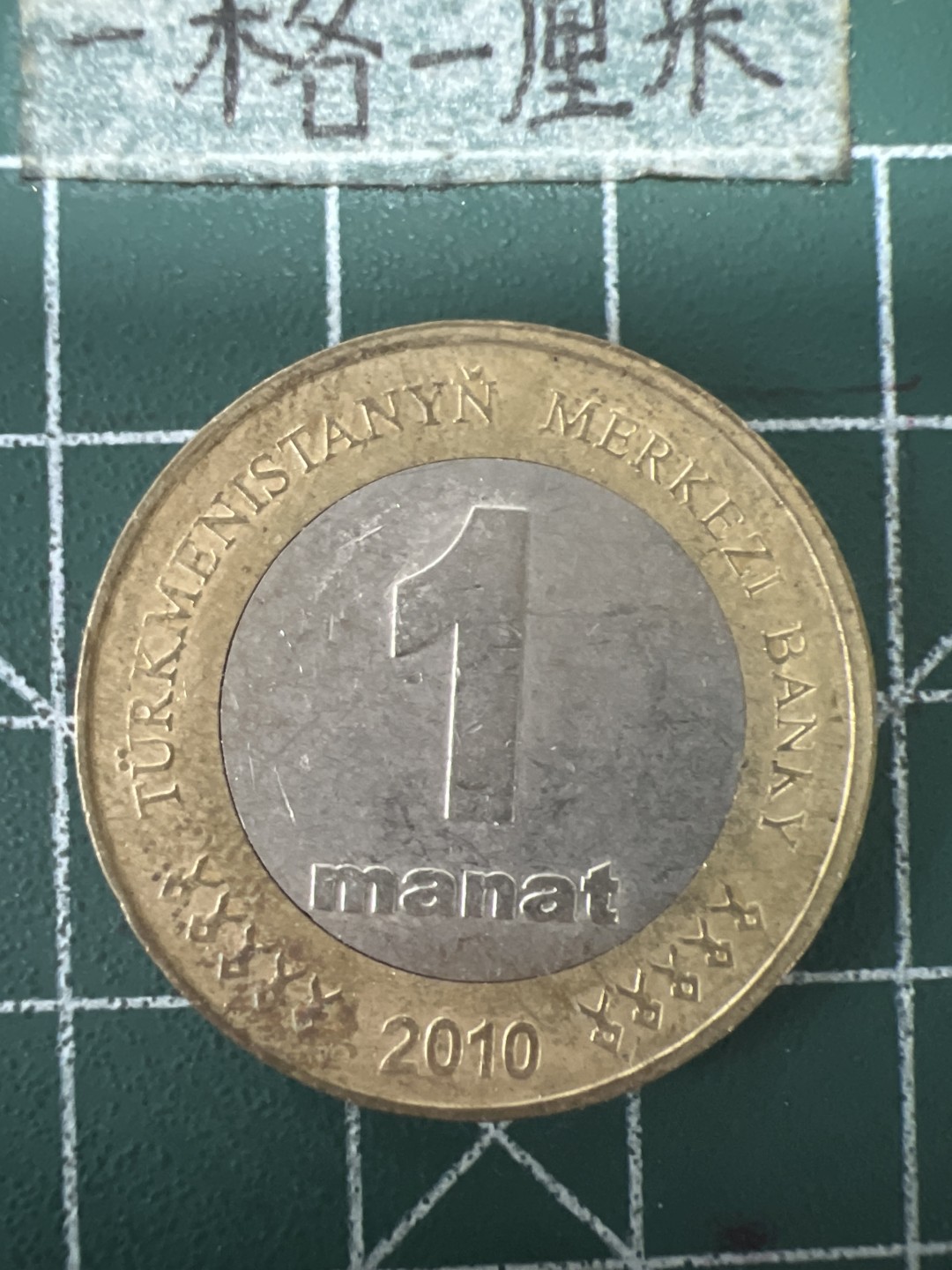 泡泡堂第六十七期  世界硬币纸币专场（无押金，无佣金，捡漏，全场20包邮，偏远地区除外） 土库曼斯坦一马奈特