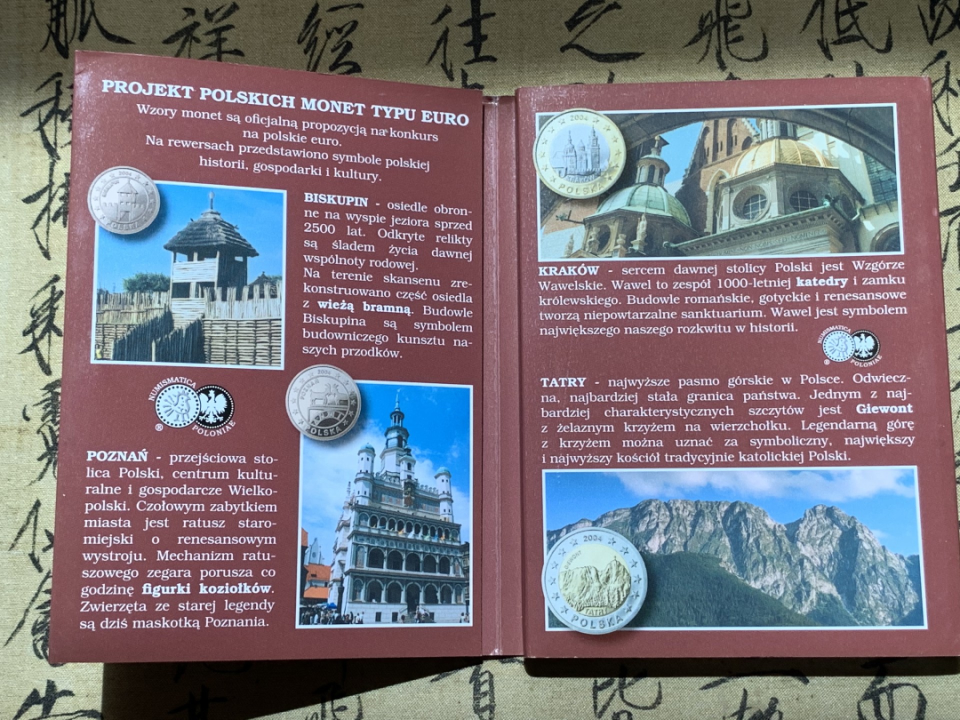 《竞宝斋》第89场-本周日，周一，周四，3场连拍（全场不限金额包邮） 卡装 波兰2004年 ESSAI厂试铸 9枚套1分到2欧元 套币