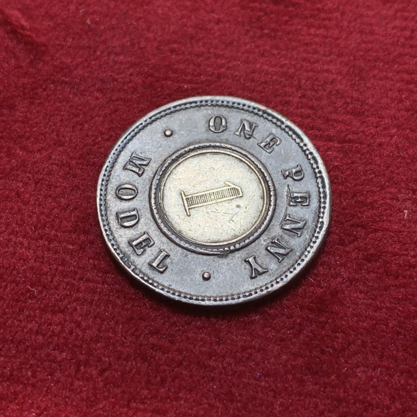 《竞宝斋》第89场-本周日，周一，周四，3场连拍（全场不限金额包邮） 英国双色1便士铜币