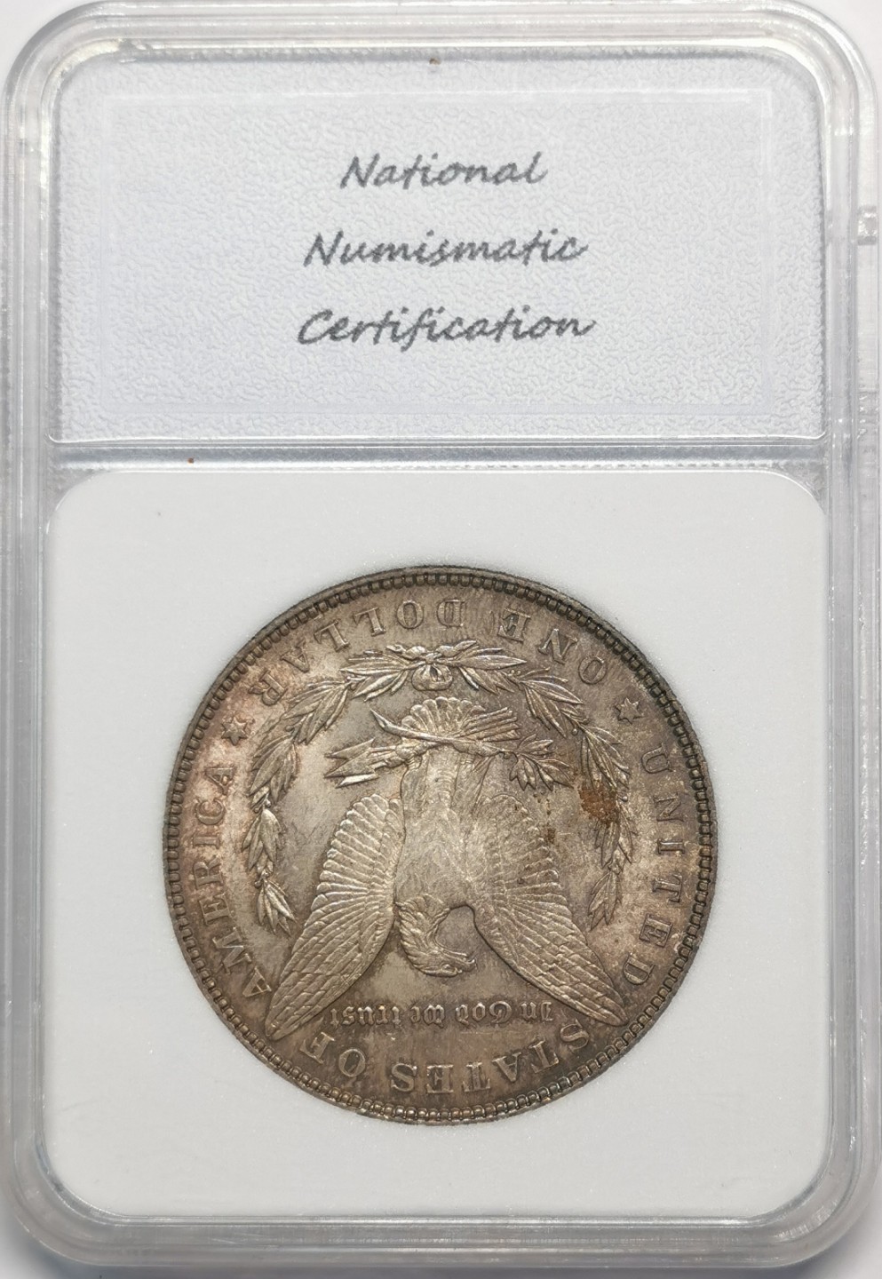 凡希社世界钱币微拍第二百零九期 1886美国摩根壹元包浆UNC