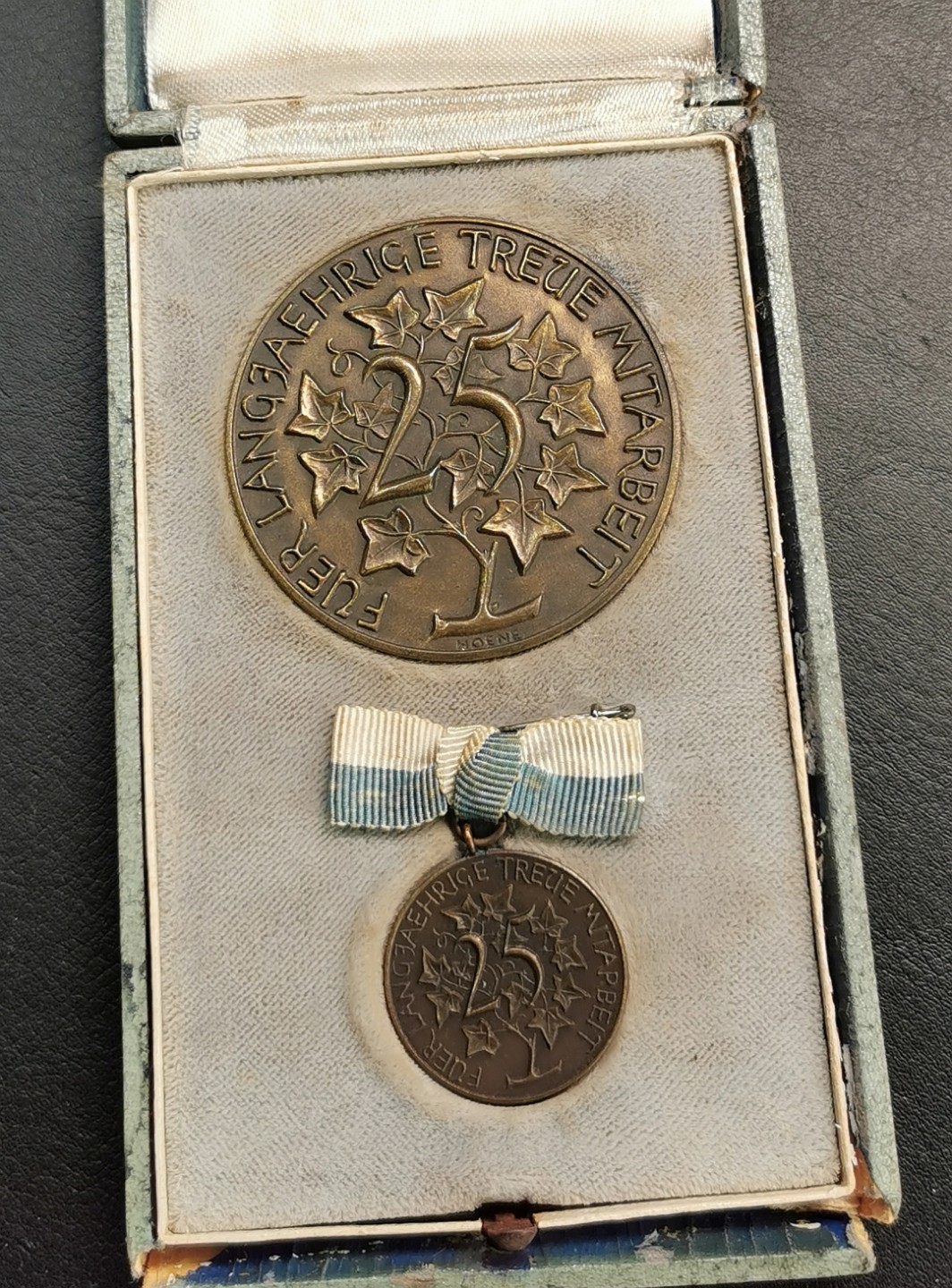 凡希社世界钱币微拍第二百零九期 巴伐利亚雇主协会协会纪念铜章 盒子有破损