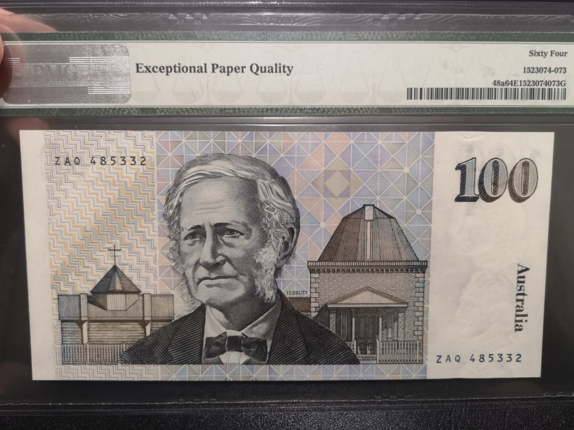 《外钞收藏家》第一百九十八期 1984年澳大利亚100 毛线帽 PMG64E 48a初版