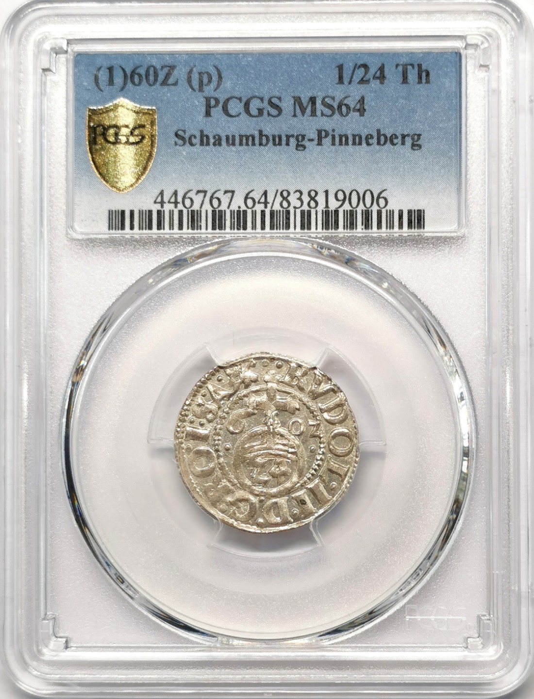 凡希社世界钱币微拍第二百零九期 荐！160Z石益苏格勒绍姆堡1/24泰勒PCGS-MS64少见品种最高分！