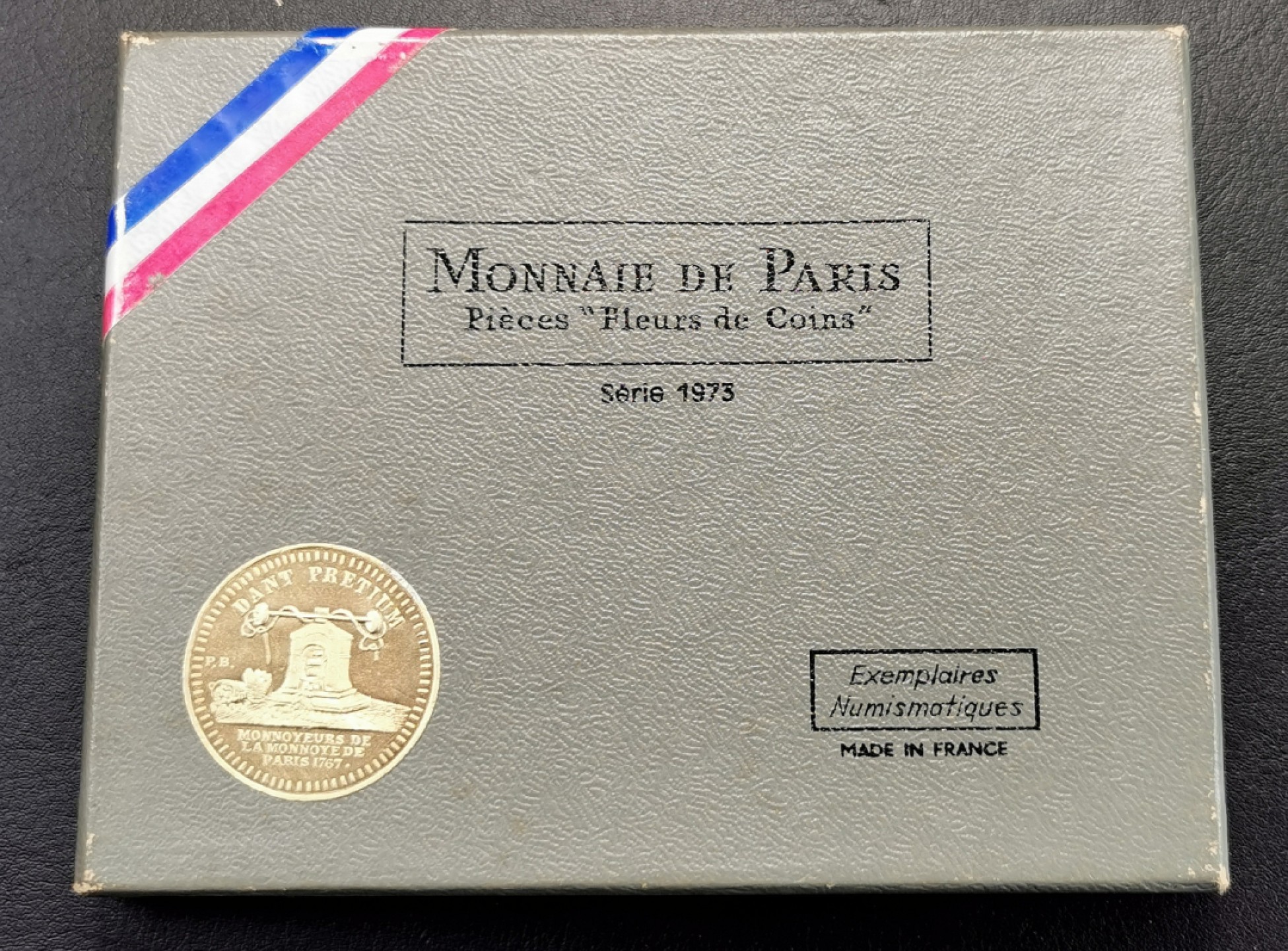 凡希社世界钱币微拍第二百零九期 1973法国FDC八枚套