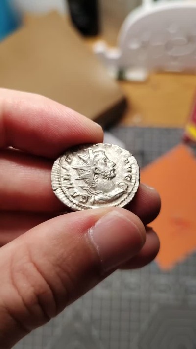 “王之爱好”~古罗马帝国钱币 伽里恩努斯 （AD 260-268）