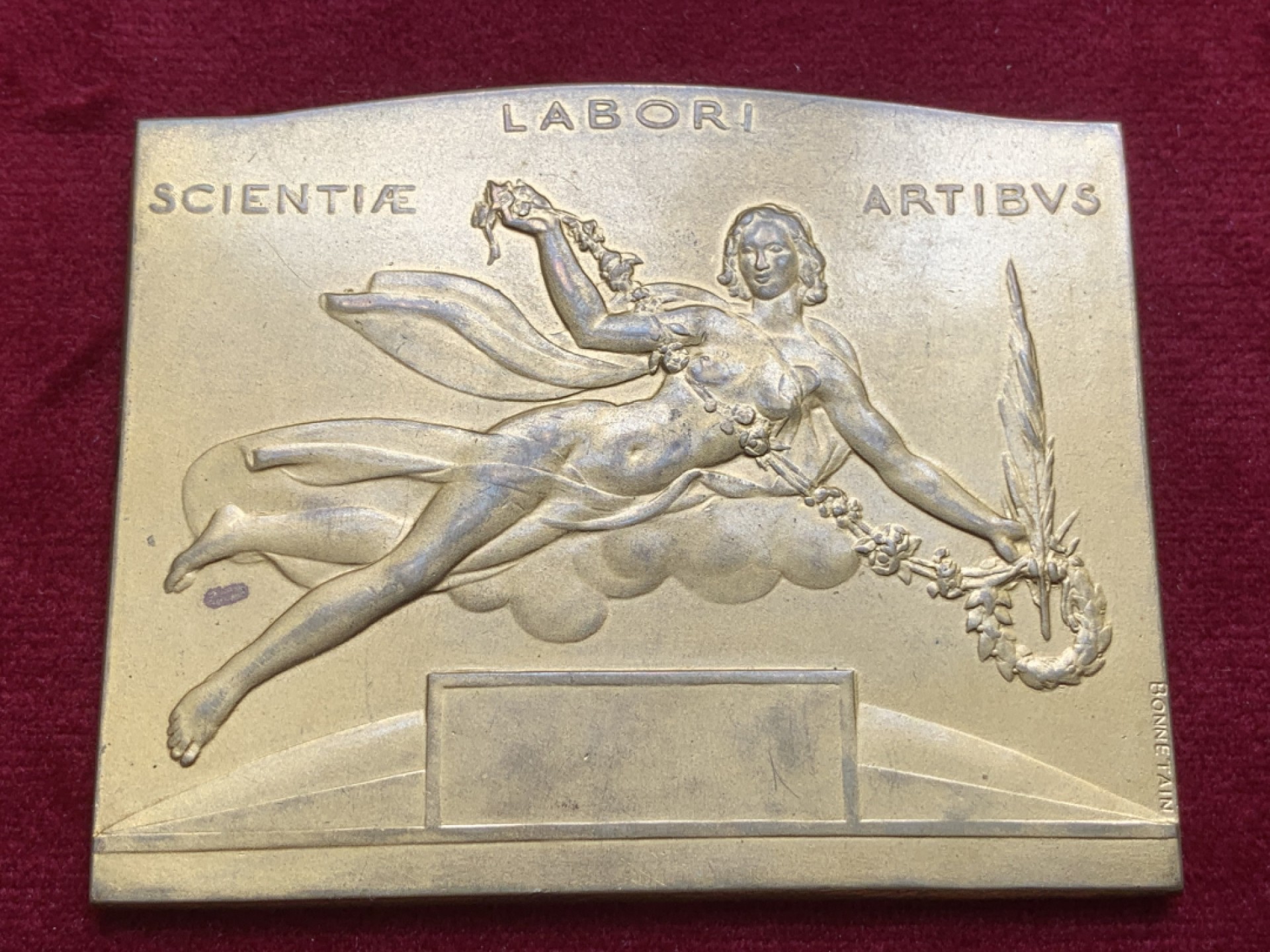 《竞宝斋》第91场-本周日，周一2场连拍（全场不限金额包邮） 比利时 1935 布鲁塞尔 世博会 大铜章 好品 细节不错