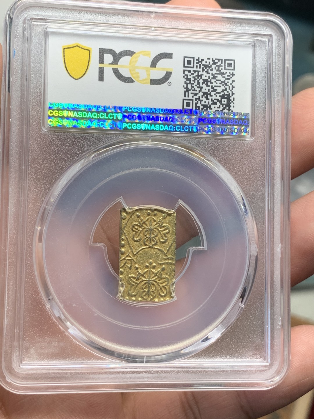 《竞宝斋》第91场-本周日，周一2场连拍（全场不限金额包邮） PCGS MS62 冠军分日本万延二分金明治型金币