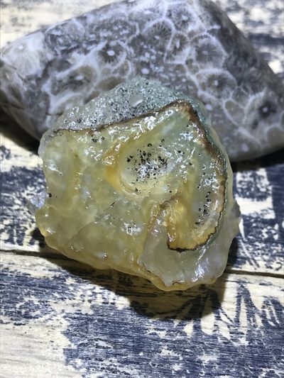 天然戈壁阿拉善玛瑙原石吊坠一颗！ - 天然戈壁阿拉善玛瑙原石吊坠一颗！