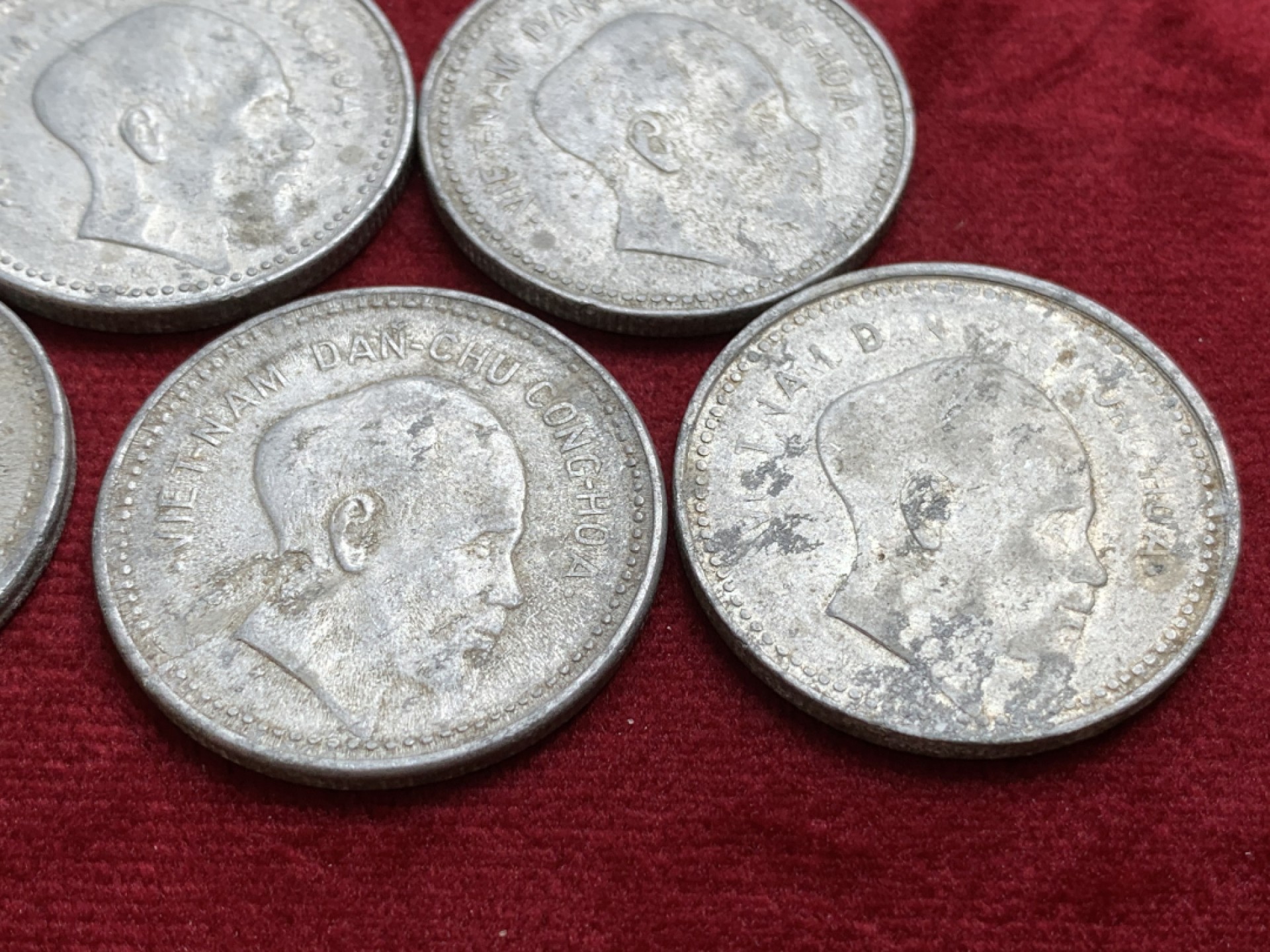 《竞宝斋》第91场-本周日，周一2场连拍（全场不限金额包邮） 1946年胡志明1盾铝币流通品