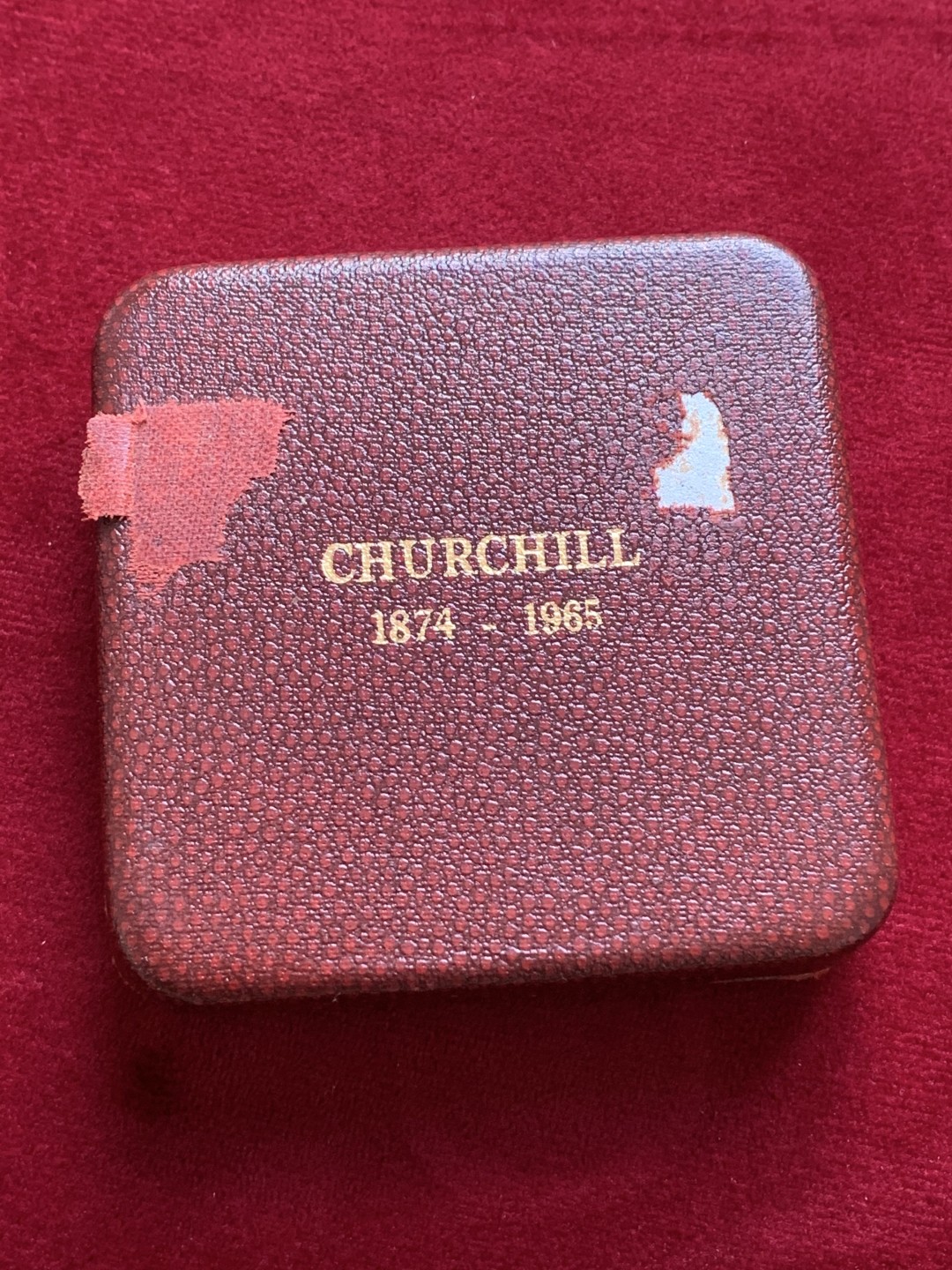 《竞宝斋》第91场-本周日，周一2场连拍（全场不限金额包邮） 原盒英国1965年丘吉尔诞辰纪念大银币五彩BU大型版本82.5克58MM银标高浮雕