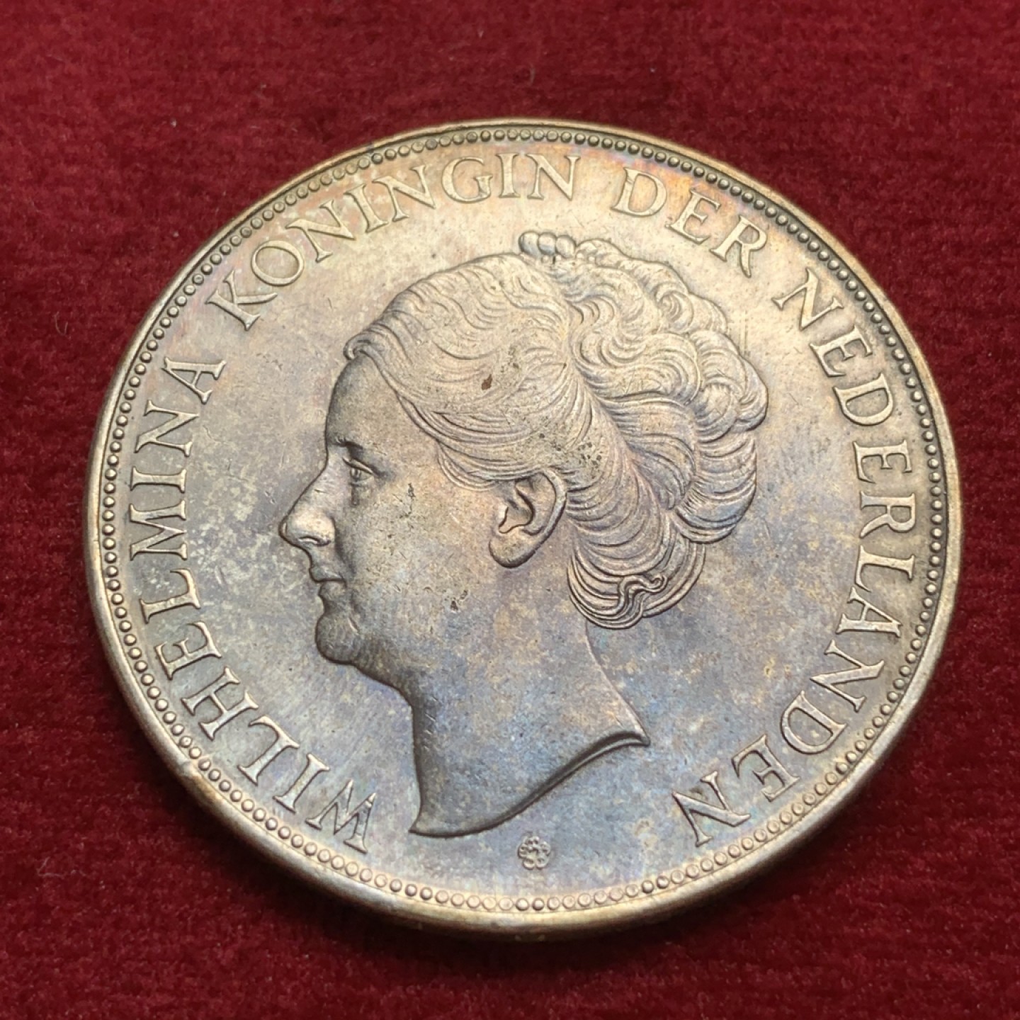 《竞宝斋》第91场-本周日，周一2场连拍（全场不限金额包邮） 荷兰    1937  2.5盾大银币  好品