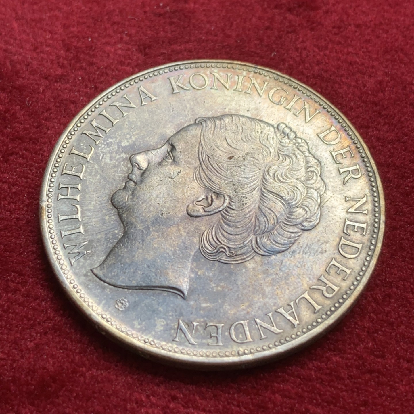 《竞宝斋》第91场-本周日，周一2场连拍（全场不限金额包邮） 荷兰    1937  2.5盾大银币  好品