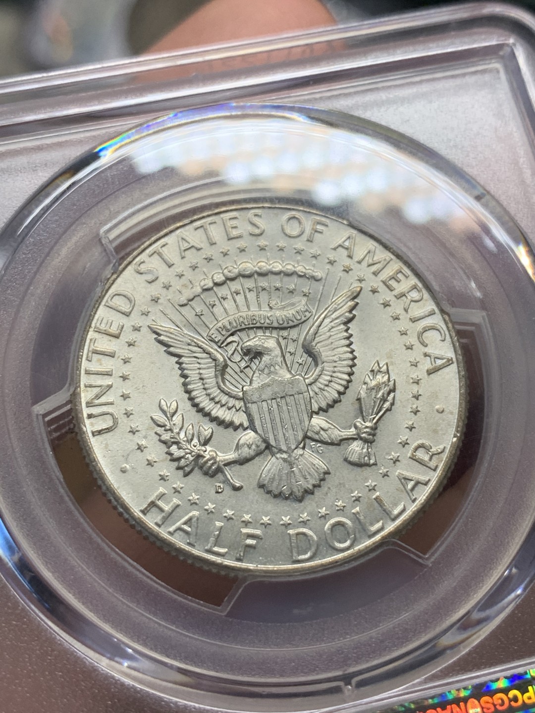 《竞宝斋》第91场-本周日，周一2场连拍（全场不限金额包邮） PCGS-MS65 美国 1964年 肯尼迪 美乐帝 爆头哥 50分 银币 唯一高银版年份