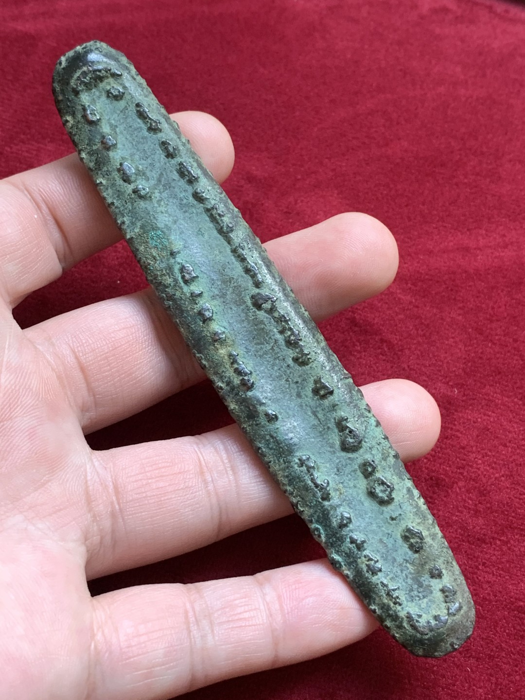 《竞宝斋》第91场-本周日，周一2场连拍（全场不限金额包邮） 泰国（暹罗）素克泰王朝超大型虎舌银条 105克曾在云南边境一带流通 银条银锭价格还在低谷