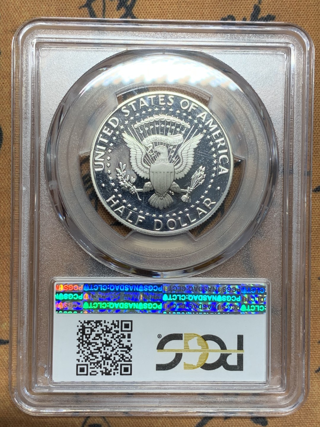 《竞宝斋》第91场-本周日，周一2场连拍（全场不限金额包邮） PCGS-MS69 美国肯尼迪2004精制半美元银币