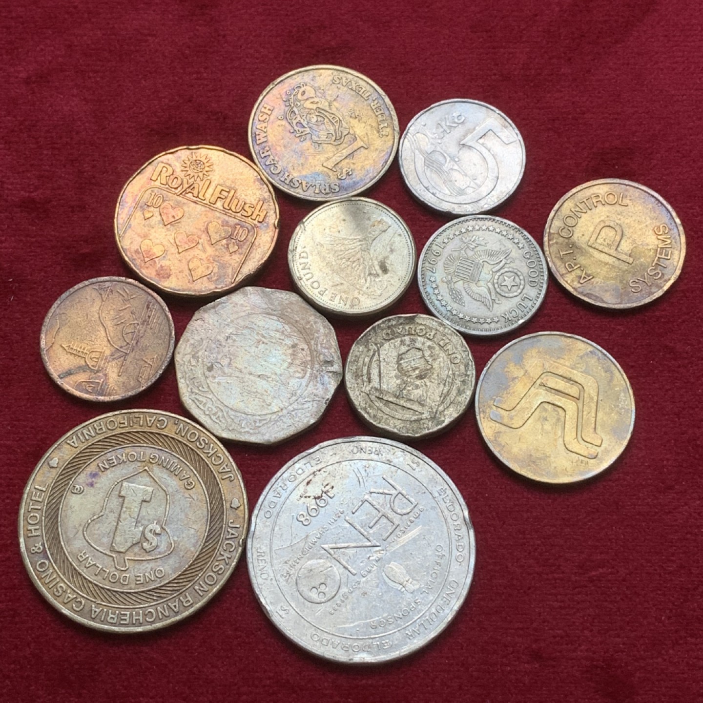 《竞宝斋》第91场-本周日，周一2场连拍（全场不限金额包邮） 外国代用币、章一堆