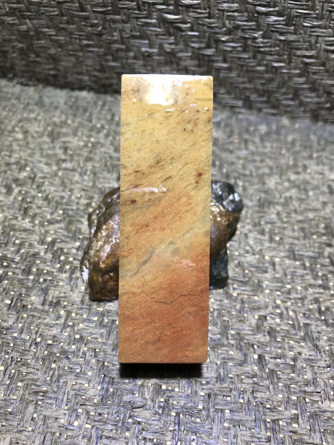 印度红花冻随形大章料一方！