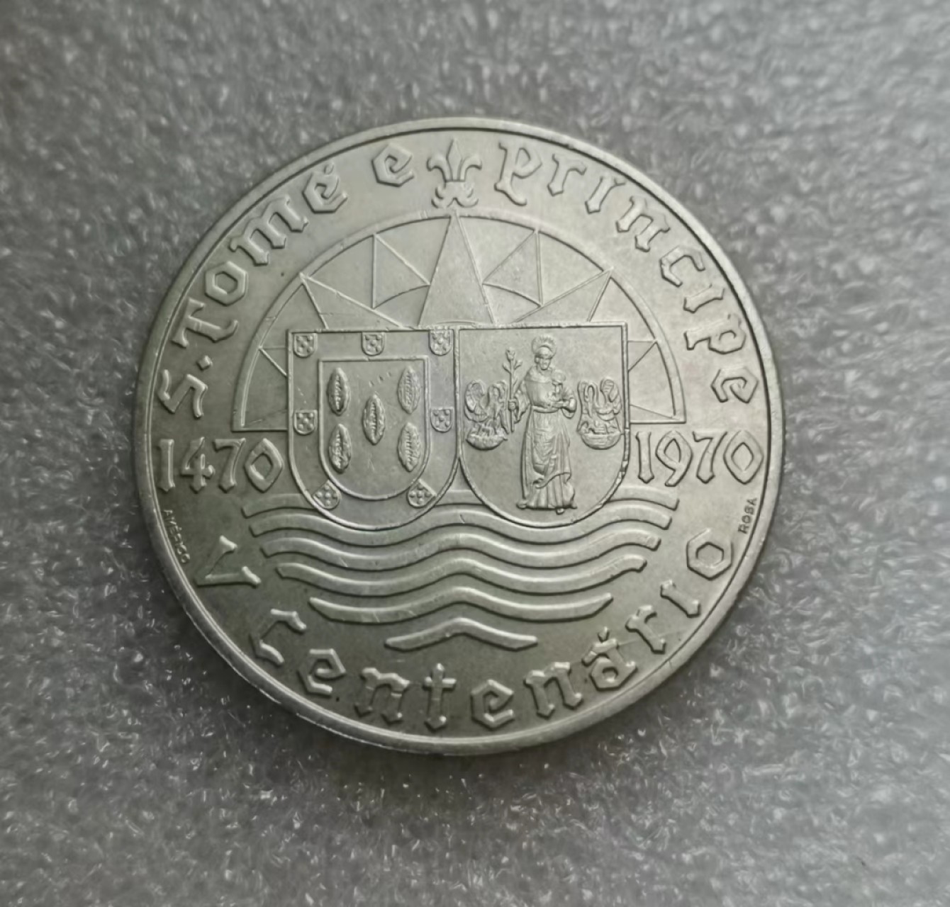 瓶子🏺第55期拍卖会 葡萄牙1970年50E纪念银币