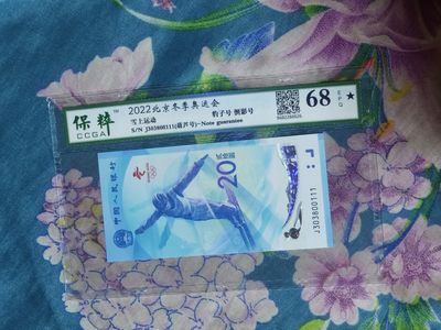 冬钞，四版 - 冬钞倒影豹子号