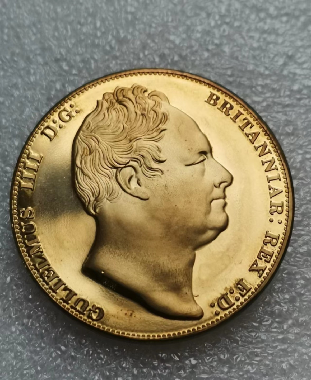 瓶子🏺第55期拍卖会 英国1836年威廉四世马剑克朗铜质（珍稀币1972版）