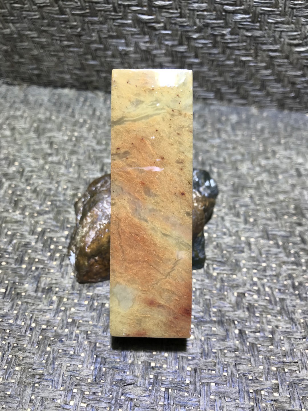 印度红花冻随形大章料一方！