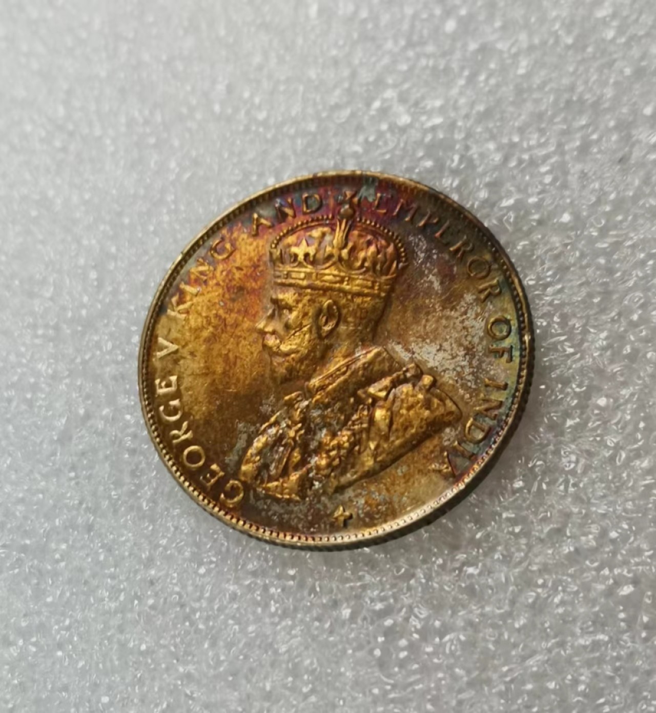 瓶子🏺第55期拍卖会 英属海峡1920年乔治五世殖民地50分银币