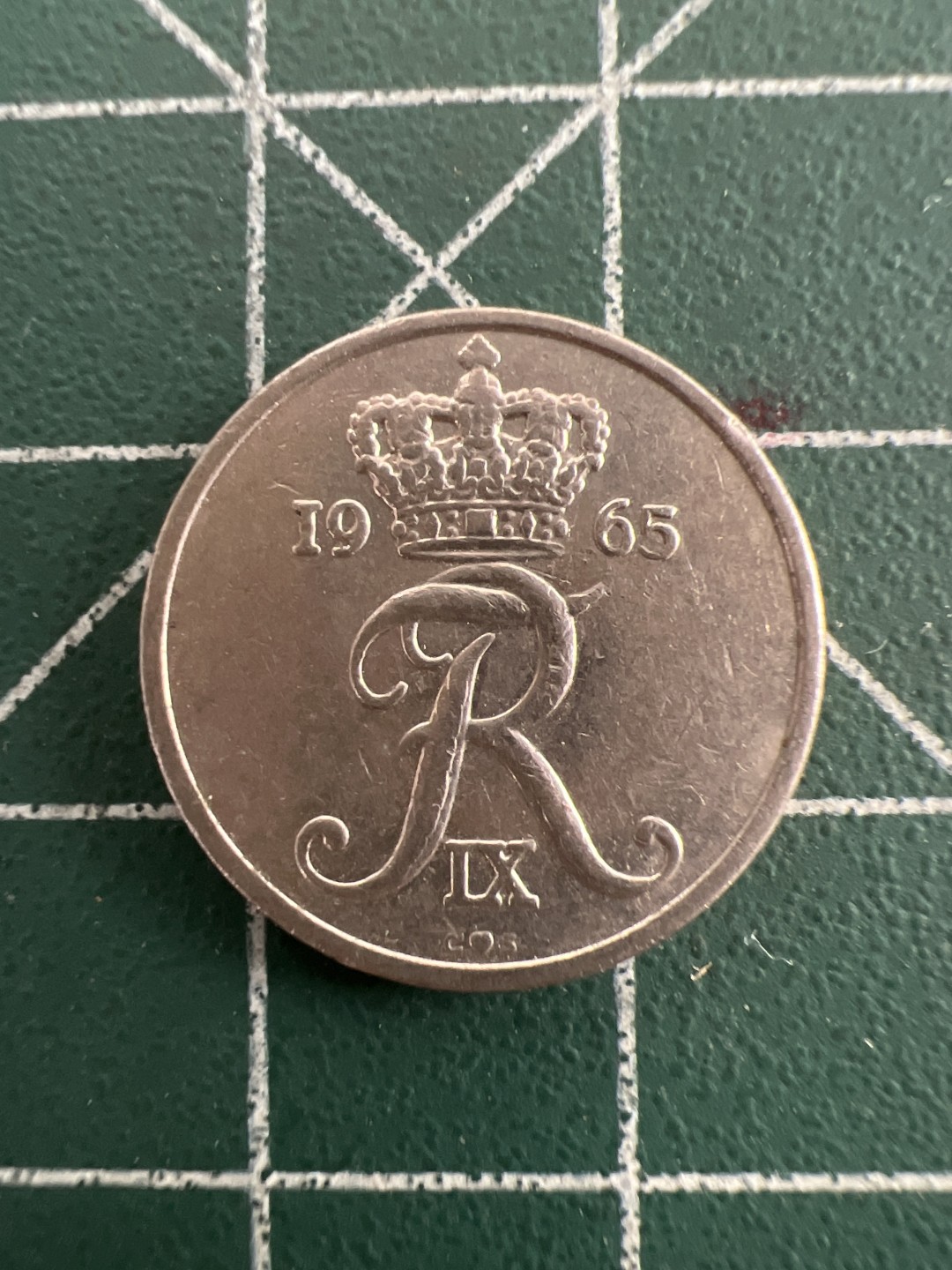 泡泡堂第七十五期  世界硬币纪念章邮票纸币专场（无押金，无佣金，捡漏，全场20包邮，偏远地区除外） 丹麦65年10欧尔