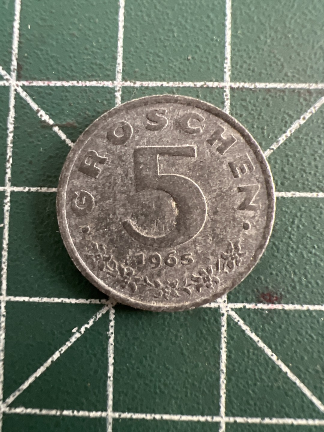 泡泡堂第七十五期  世界硬币纪念章邮票纸币专场（无押金，无佣金，捡漏，全场20包邮，偏远地区除外） 奥地利5格65年