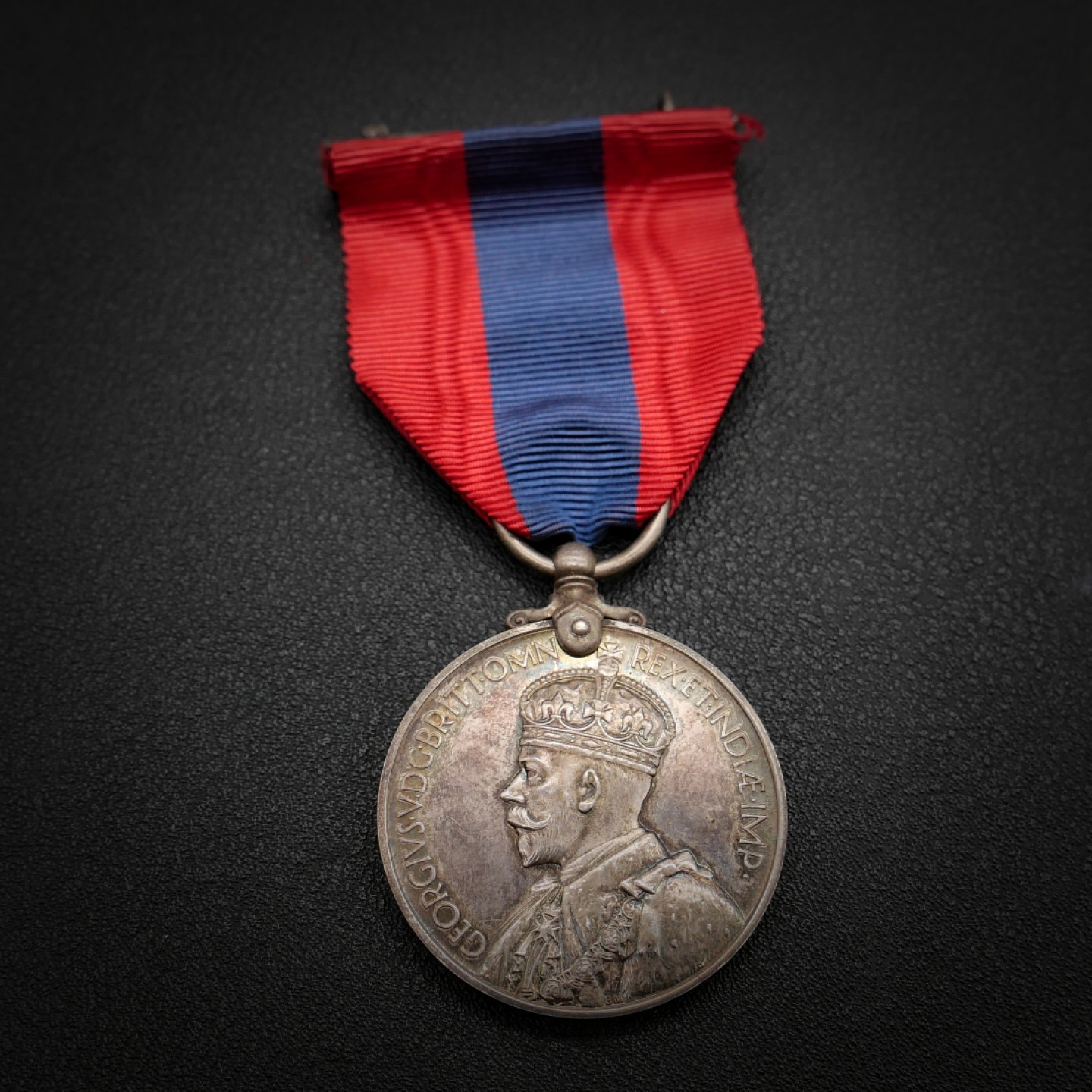 勋章奖章交易所9月3日群拍 银质英国乔治五世版帝国服务奖章