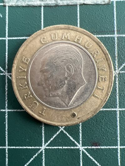 泡泡堂第七十五期  世界硬币纪念章邮票纸币专场（无押金，无佣金，捡漏，全场20包邮，偏远地区除外） - 土耳其一元