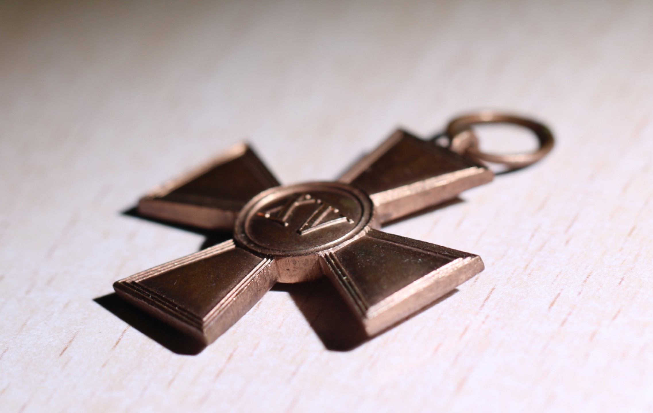 大猫徽章拍卖第201期 普鲁士15年服役十字 铜质