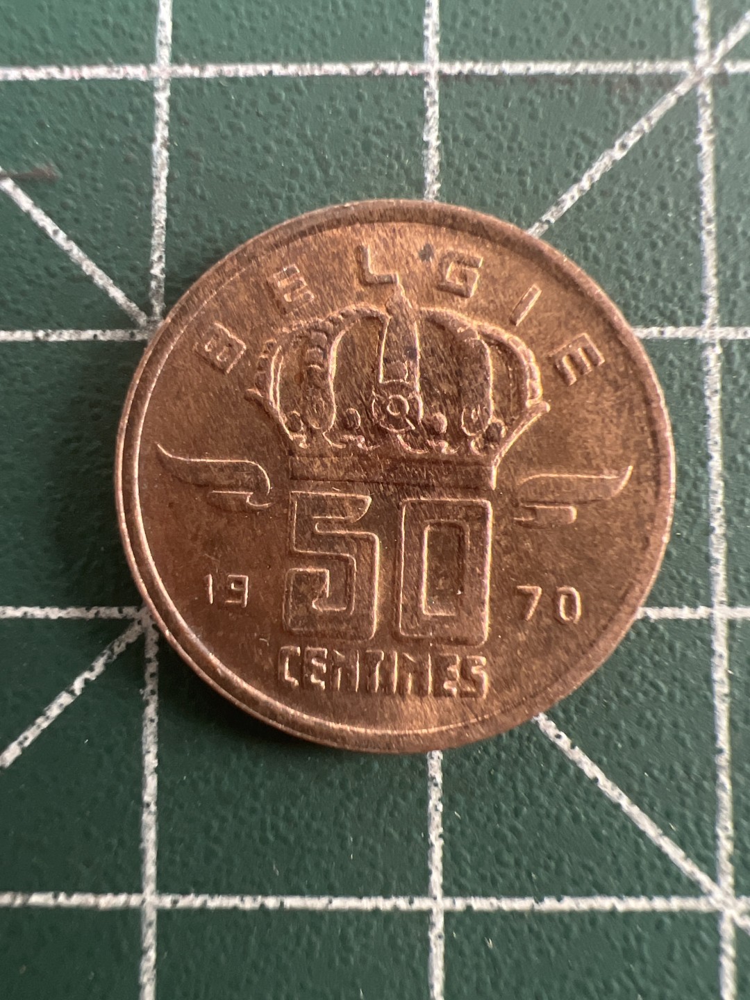 泡泡堂第七十八期  世界硬币专场（无押金，无佣金，捡漏，全场20包邮，偏远地区除外） 比利时50分