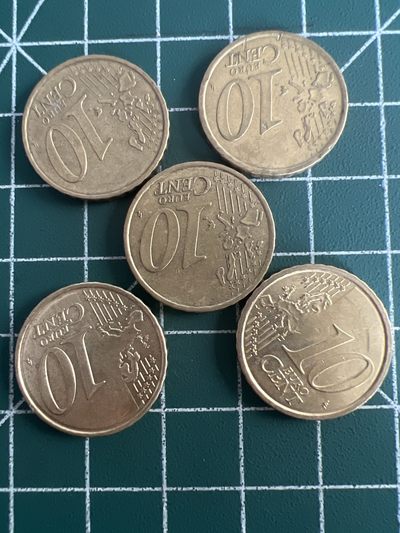 泡泡堂第七十八期  世界硬币专场（无押金，无佣金，捡漏，全场20包邮，偏远地区除外） - 十欧分五个