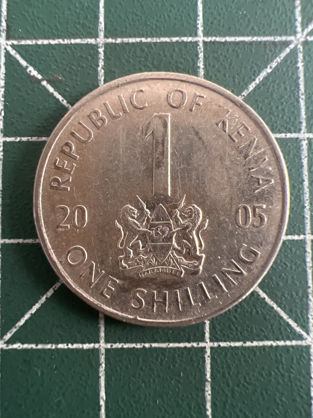 泡泡堂第七十九期  世界硬币纪念章邮票专场（无押金，无佣金，捡漏，全场20包邮，偏远地区除外） 肯尼亚一先令