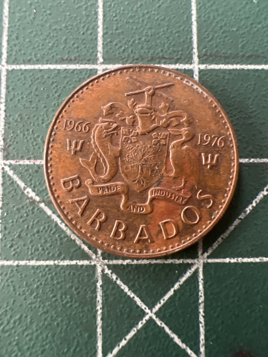 泡泡堂第七十六期  世界硬币邮票专场（无押金，无佣金，捡漏，全场20包邮，偏远地区除外） 巴巴多斯一分