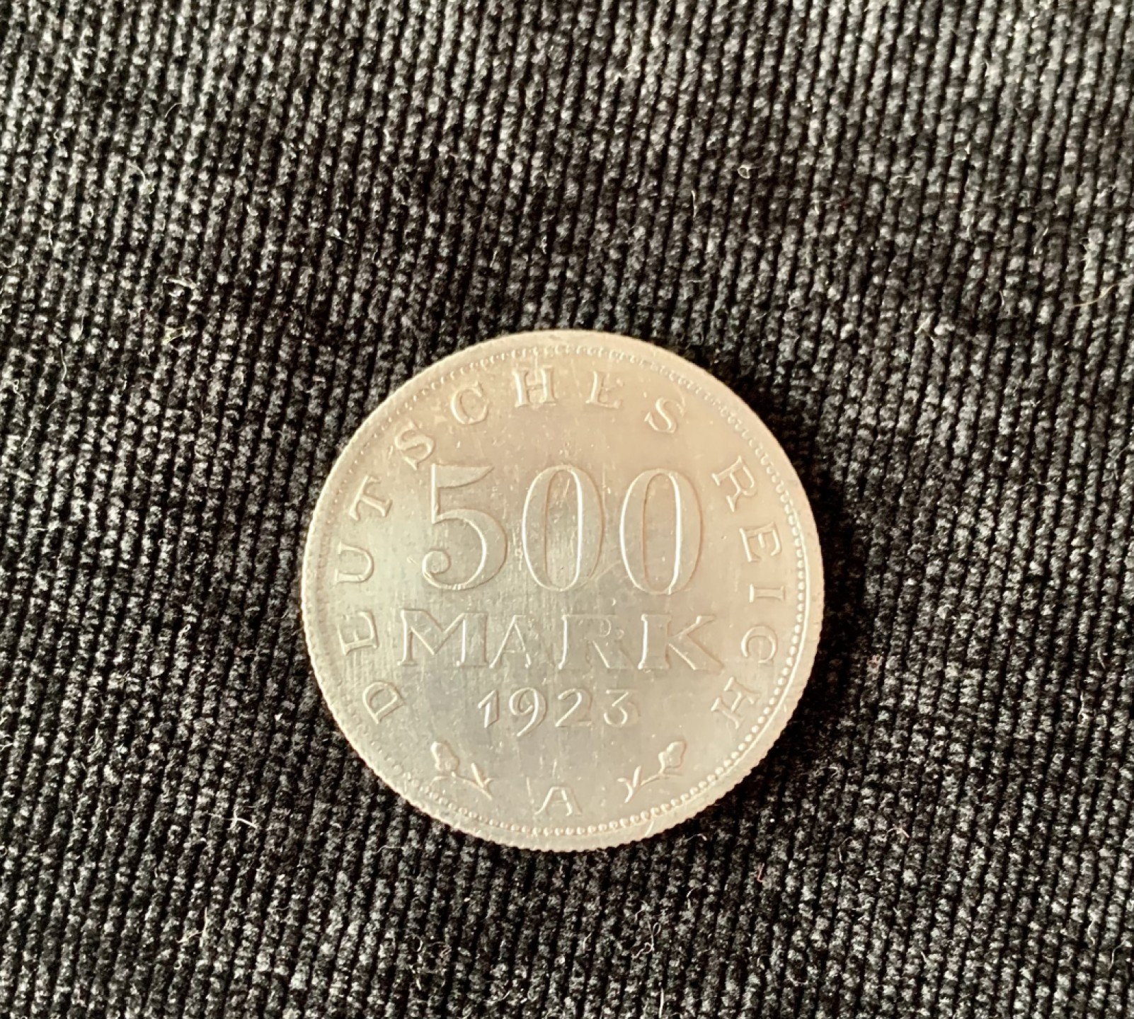 ⚜️圣域骑士收藏团之硬币散币专场 【总第8场】 欧洲 1923年德国500马克铝币 有边齿
