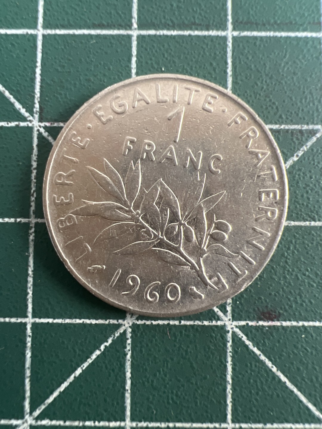 泡泡堂第七十八期  世界硬币专场（无押金，无佣金，捡漏，全场20包邮，偏远地区除外） 法国一法郎