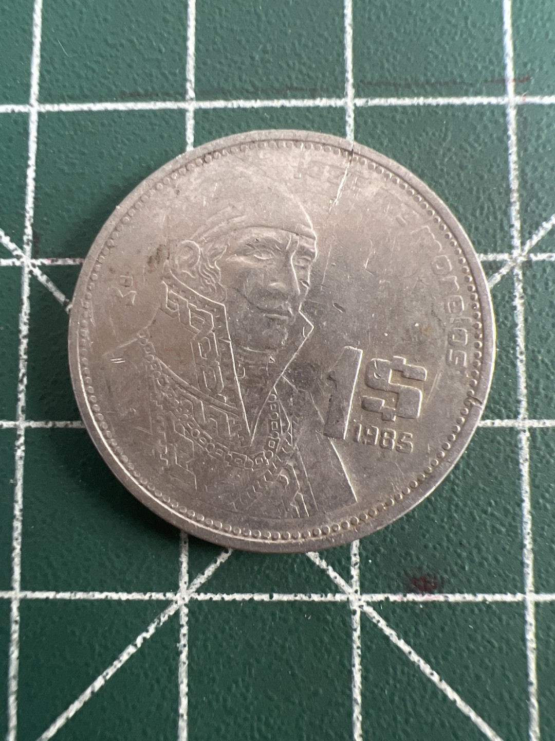 泡泡堂第九十二期  世界硬币纪念章邮票专场（无押金，无佣金，捡漏，全场20包邮，偏远地区除外） 墨西哥一元