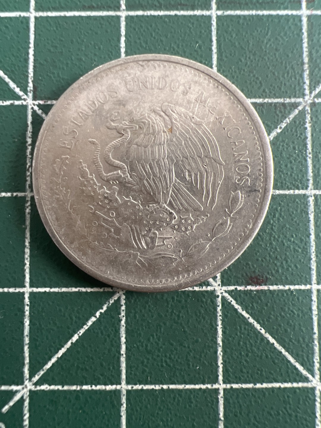 泡泡堂第九十二期  世界硬币纪念章邮票专场（无押金，无佣金，捡漏，全场20包邮，偏远地区除外） 墨西哥一元