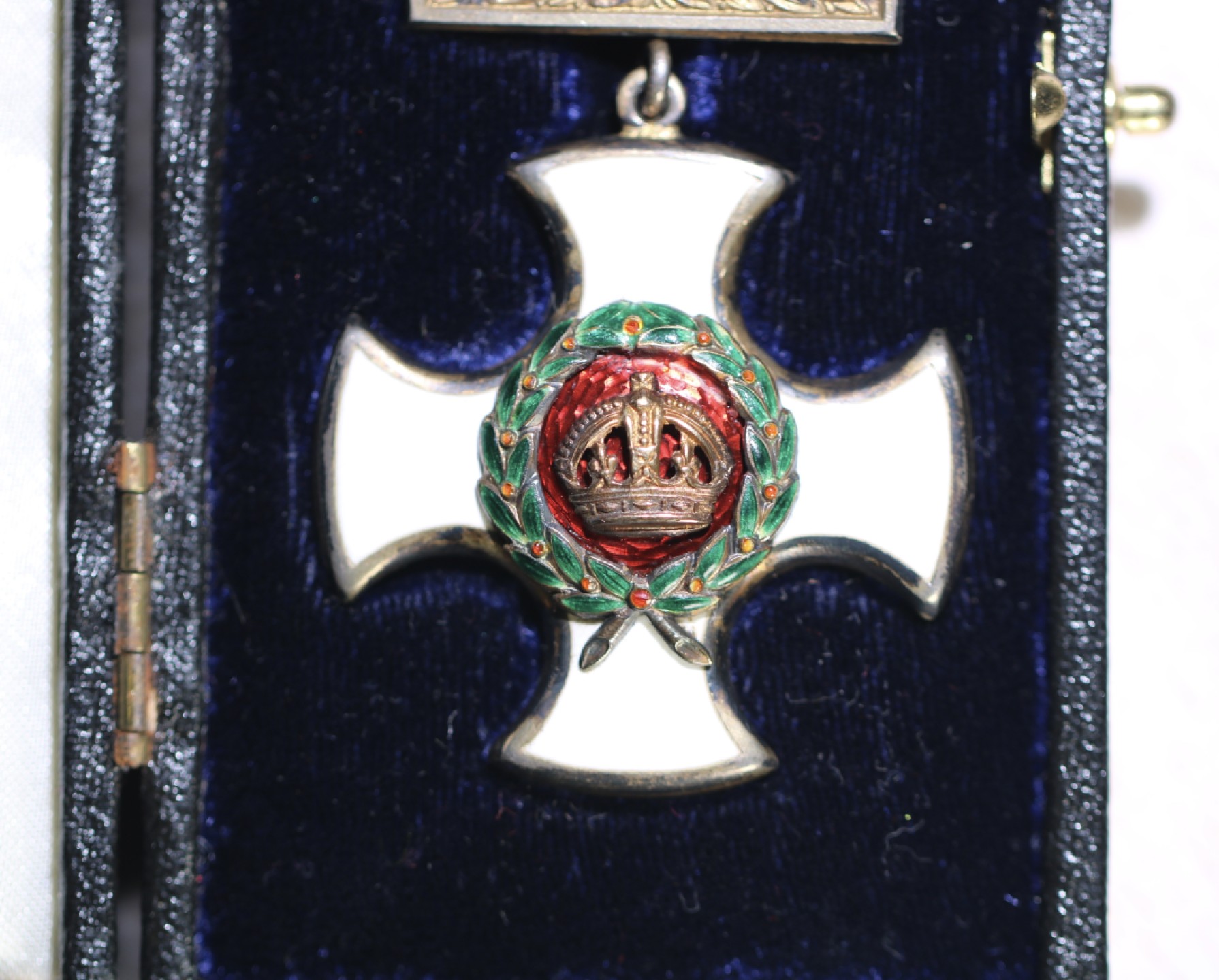 大猫徽章拍卖第201期 英国优异杰出服务勋章 杰出服务勋章 一战版本 银质好品