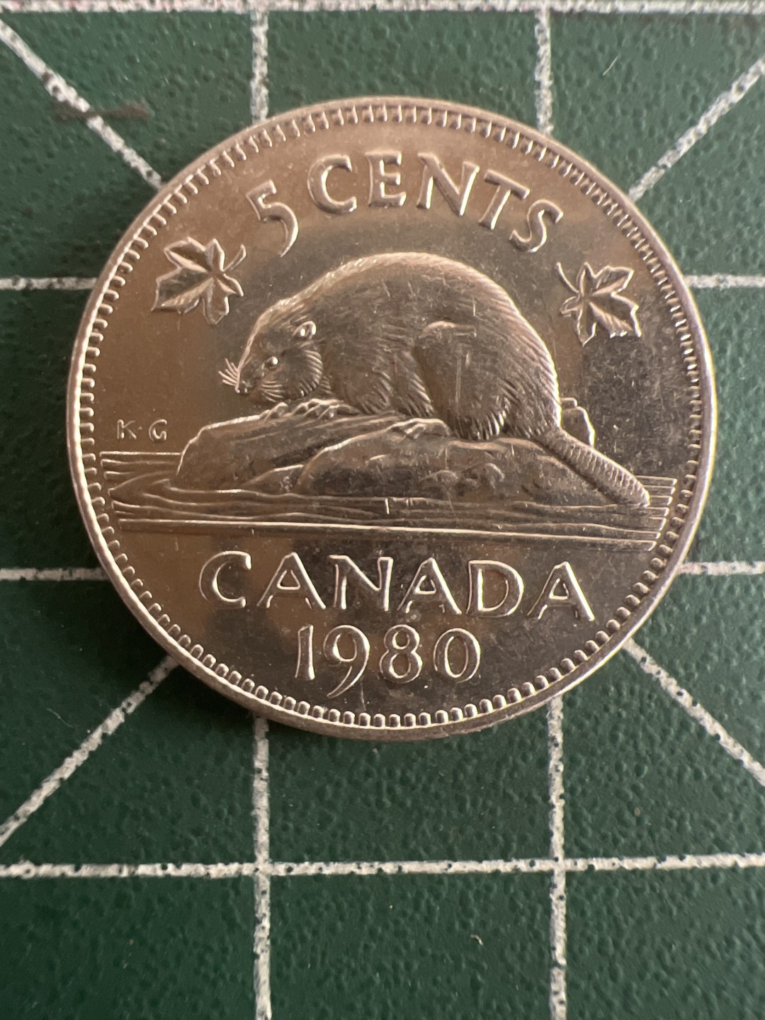 泡泡堂第七十九期  世界硬币纪念章邮票专场（无押金，无佣金，捡漏，全场20包邮，偏远地区除外） 加拿大1980年5分